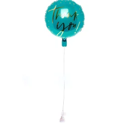 Kids Card Factory Blue & Gold Thank You Balloon & Lindt Chocolate Box