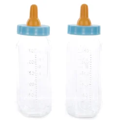 Card Factory Blue Baby Bottle Party Favours - Pack of 2
