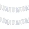 Online Blue Babygrow Card Garland 2.5m Banners & Bunting|Baby Shower Party