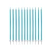 Hot Blue Tall Skinny Cake Candles - Pack of 12 Cake Candles|Birthday Party