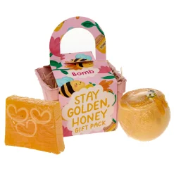 Kids Card Factory Bomb Cosmetics Stay Golden Honey Punnet Gift Pack