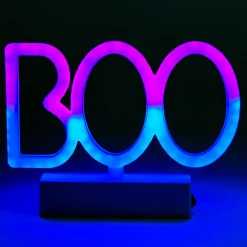 Online Boo LED Halloween Sign Halloween Party