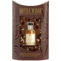 Bottle 'n' Bar Spiced Rum & Milk Chocolate Chocolate & Sweets|Graduation Gifts