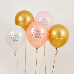 Card Factory Bride To Be 12-Inch Latex Balloons - Pack of 5