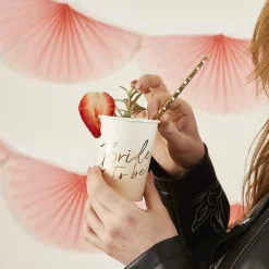 Card Factory Bride To Be Paper Cups - Pack of 8