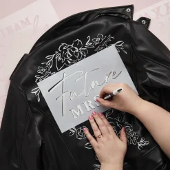 Card Factory Bride To Be Stencil Set - Pack of 4