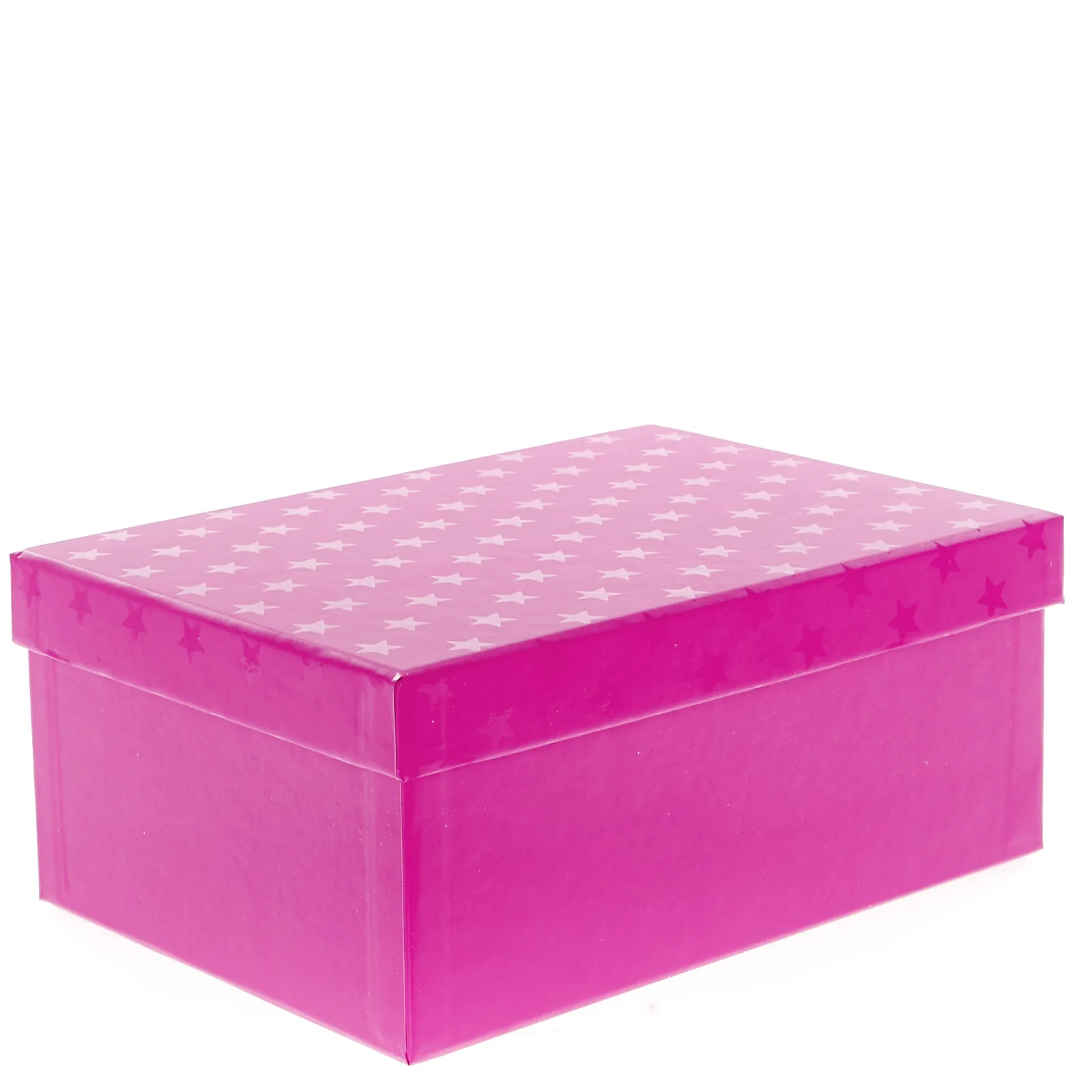 Hot Bright Pink Starry Gift Boxes - Set of 3 Kids Gift Wrap For Babies|Gift Wrap For Kids