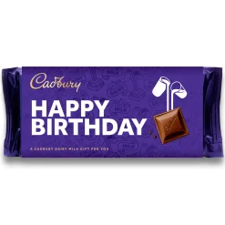 Discount Cadbury Dairy Milk Happy Birthday Bar 110g Kids Birthday Gifts|Gifts For Kids