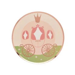 Card Factory Carriage Paper Plates - Pack of 8