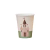 Discount Castle Paper Cups - Pack of 8 Tableware|Birthday Party