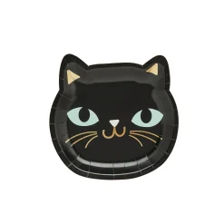 Card Factory Cat Paper Plates - Pack of 8