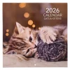 Kids Card Factory Cats & Kittens 2026 Square Wall Calendar