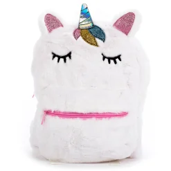 Kids Card Factory Children's Furry Unicorn Backpack