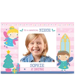 Online Christmas Photo Card - Magical Fairy Christmas Wishes Christmas|Photo