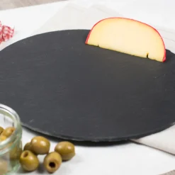 Card Factory Circular Slate Cheese Board
