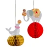 Online Circus Honeycombs - Pack of 2 Birthday Party