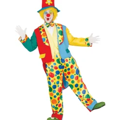 Card Factory Clown Adult Fancy Dress Costume