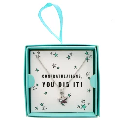 New Congratulations You Did It Star Necklace Jewellery & Keepsakes|Graduation Gifts