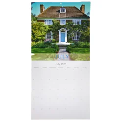 Card Factory Country Garden 2026 Square Wall Calendar