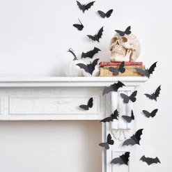 3D Bats & Butterflies Decoration - Pack of 24 Halloween Party