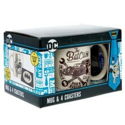 New Dad Bat Cave Batman Mug & Coaster Gift Set Mugs|Gift Sets