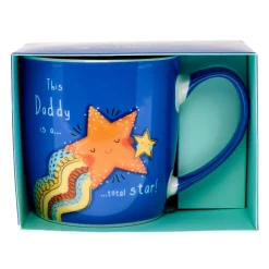 Card Factory Daddy Is A Total Star Mug In A Box