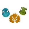 Online Dinosaur Card Masks - Pack of 6 Fancy Dress|Bags & Favours