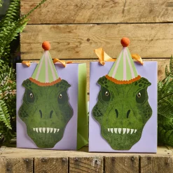Card Factory Dinosaur Party Bags - Pack of 5