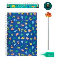 Kids Card Factory Dinosaur Stationery Set