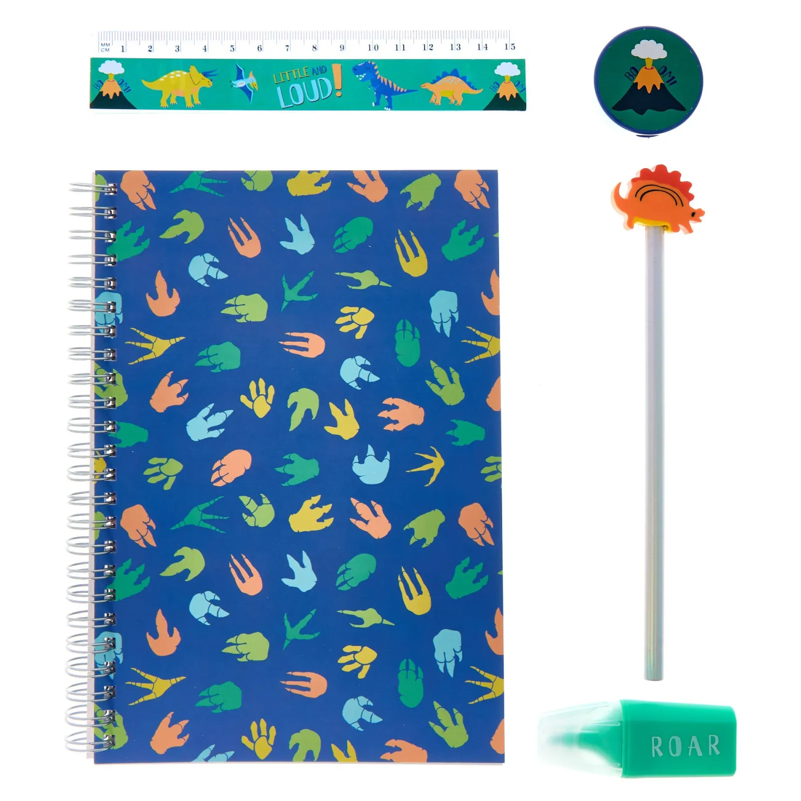Kids Card Factory Dinosaur Stationery Set
