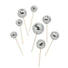 Card Factory Disco Ball Food Decorations - Pack of 8