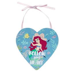 Kids Card Factory Disney Ariel Follow Your Heart Plaque