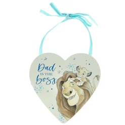 New Disney Dad Is The Boss Lion King Plaque Photo Prints & Wall Art|Christmas Gifts