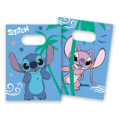 Disney Stitch Party Tableware & Decorations Bundle - 16 Guests Birthday Party|Tableware