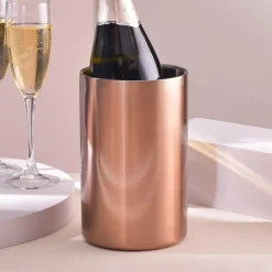 Card Factory Double Walled Copper Wine Cooler