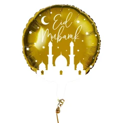 New Eid Mubarak 20-Inch Foil Helium Balloon Balloons For Him|Foil Balloons