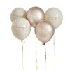 Clearance Engaged 12-Inch Latex Balloons - Pack of 5 Engagement Party|Balloons For Her