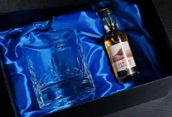 Card Factory Engraved Crystal Tumbler And Whisky Set