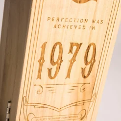 Card Factory Engraved Luxury Wooden Whisky Box Glenfiddich Whisky - Barbour