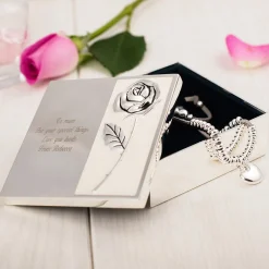 Card Factory Engraved Mother Of Pearl Trinket Box