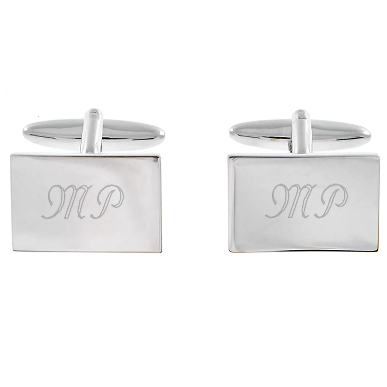 Discount Engraved Rectangle Cufflinks Personalised Jewellery And Keepsakes|Personalised Engraved Gifts