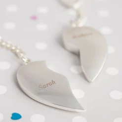 New Engraved Two Heart Key Rings Personalised Jewellery And Keepsakes|Personalised Engraved Gifts