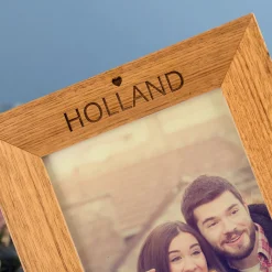 Card Factory Engraved Wooden Photo Frame - Our Memories