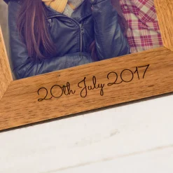 Card Factory Engraved Wooden Photo Frame - Our Memories