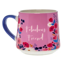 Best Fabulous Friend Floral Mug In A Box Mugs|Birthday Gifts