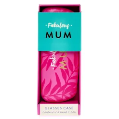 Card Factory Fabulous Mum Glasses Case & Cleaning Cloth