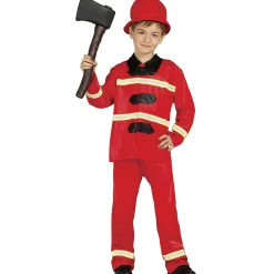 Card Factory Firefighter Children's Fancy Dress Costume