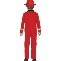 Card Factory Firefighter Children's Fancy Dress Costume