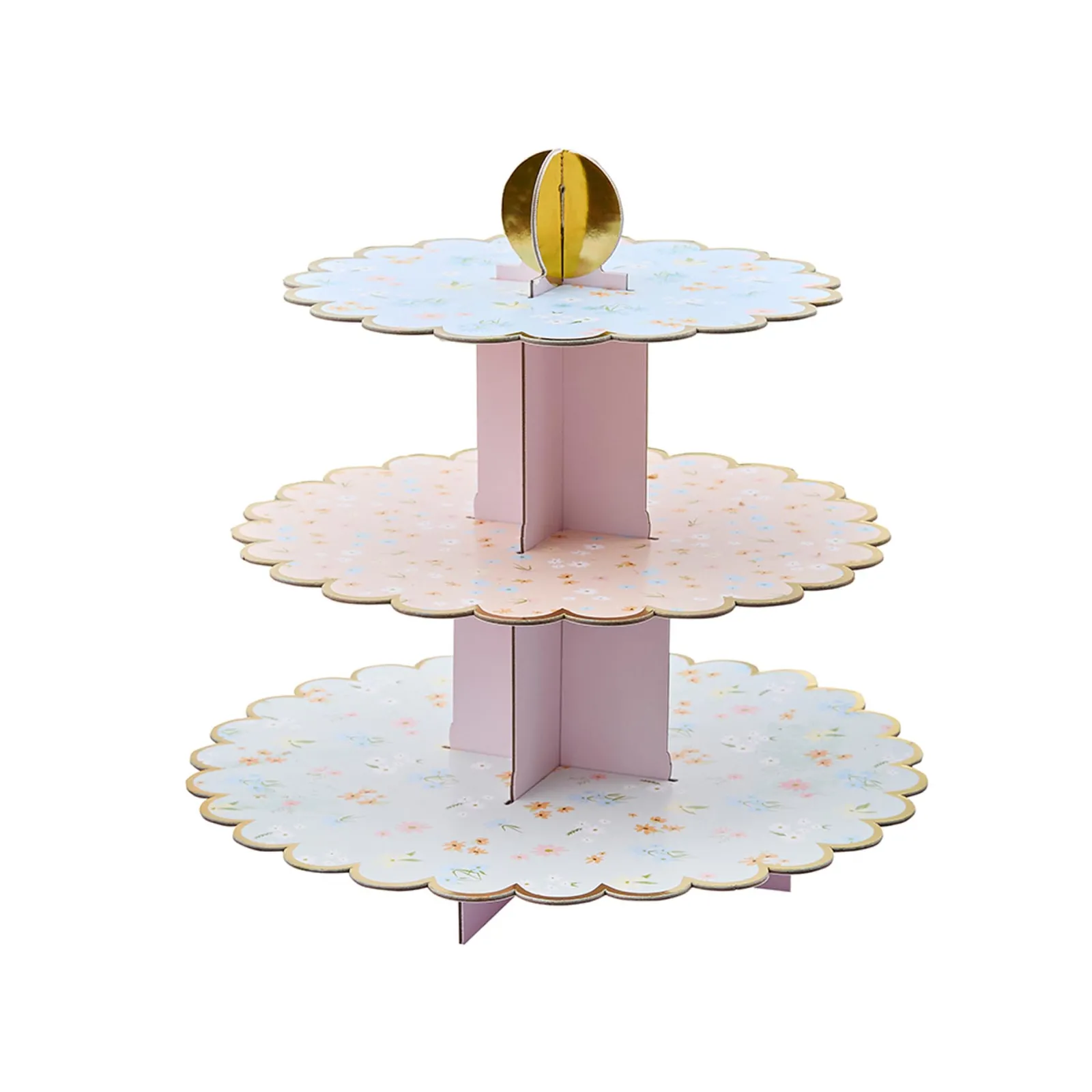 Card Factory Floral 3 Tier Cake Stand