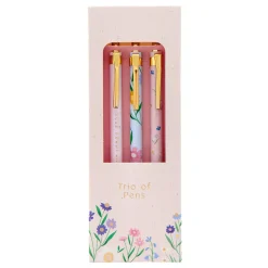 Clearance Floral Pens - Pack of 3 Notebooks & Stationery|Birthday Gifts